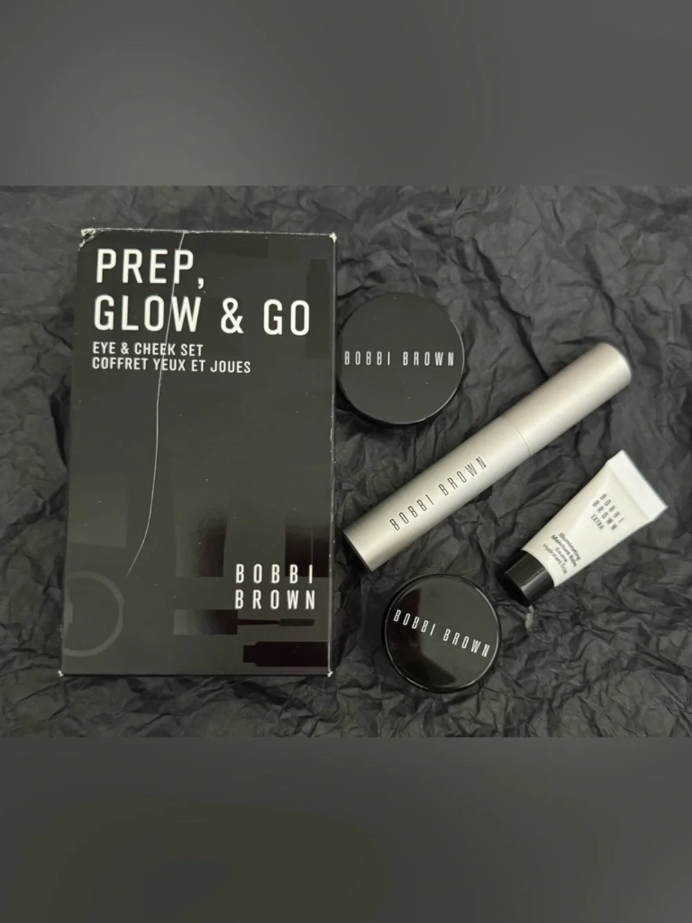 Bobbi Brown Prep, Glow & Go Eye & Cheek Set NIB